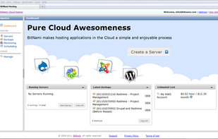 BitNami Cloud Hosting screenshot 1