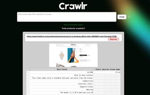 Screenshot of Crawlr By Crawlr Labs