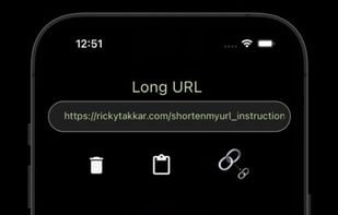 ShortenMyURL screenshot 1