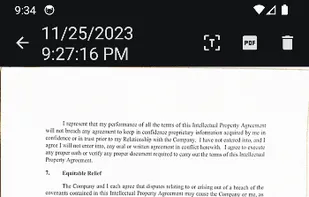 OSS Document Scanner screenshot 2