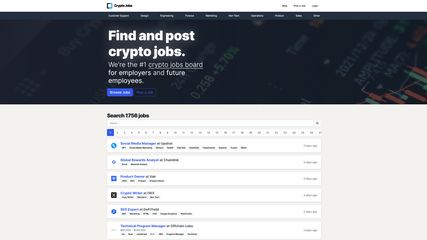 Crypto Jobs screenshot 1