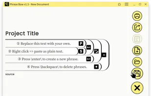 Phrasebow screenshot 1