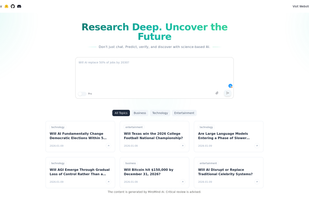 MiroThinker screenshot 1