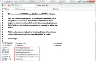 Hosts Editor  screenshot 1