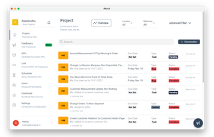 Conversations with filter