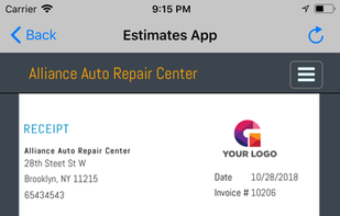 Estimates App screenshot 3