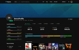 Mylists.info screenshot 1