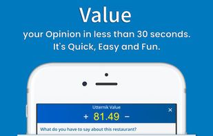 Value your Opinion/Review in less than 30 seconds. It's Quick, Easy & Fun. 