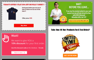 Shopify Upsell on Exit & Visit screenshot 2