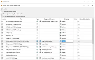 Review dialog - Windows
