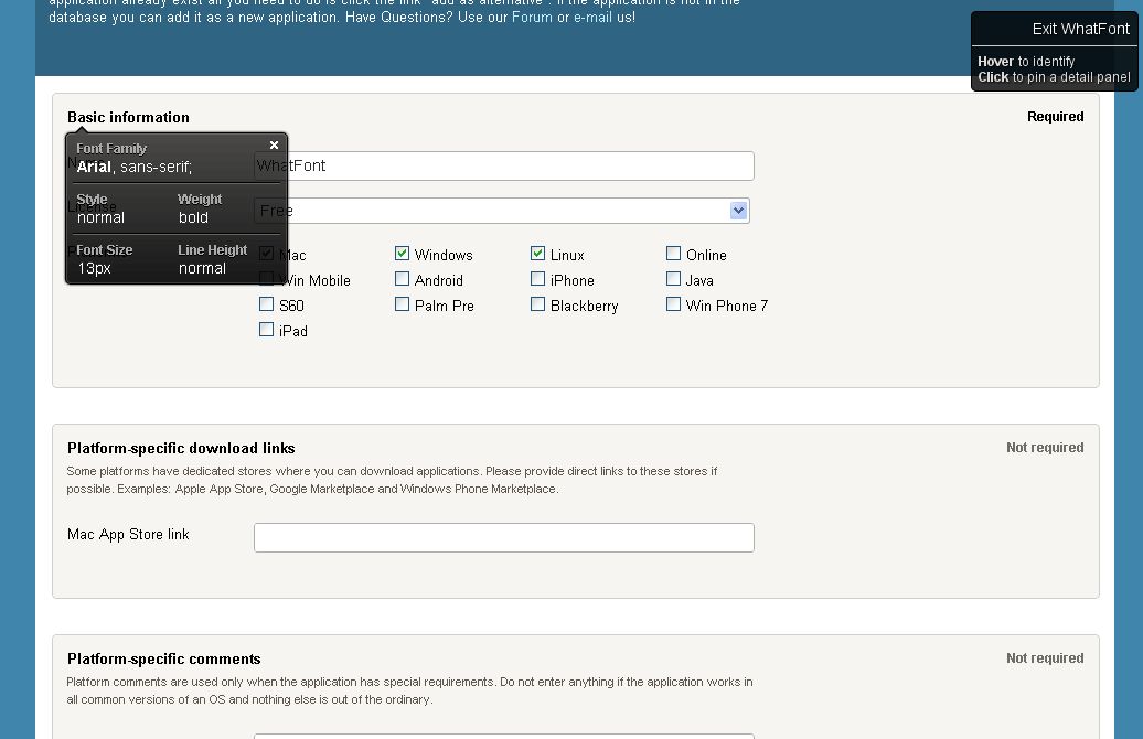 WhatFont Alternatives and Similar Apps AlternativeTo