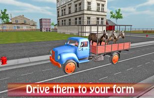 Horse Transport Truck Simulator 2016 screenshot 3