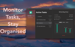 Monitor Tasks, Stay Organised