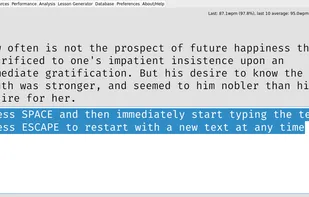 amphetype screenshot 3