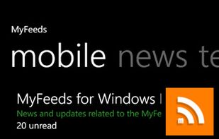 MyFeeds screenshot 1