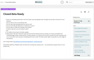 Uclusion screenshot 1
