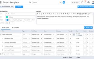 Project templates