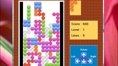 SSuite Tetris 2D Game screenshot 1