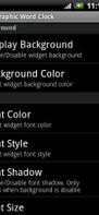 Typographic Word Clock screenshot 3