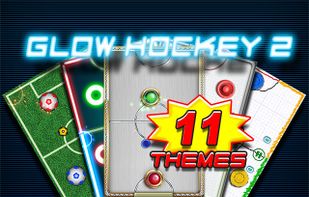 Glow Hockey screenshot 1