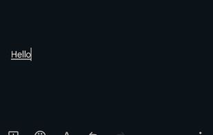 Elegnt look ! With black theme