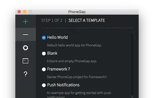 PhoneGap screenshot 1