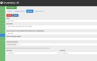 Automated referral campaigns