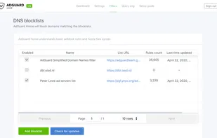 AdGuard Home screenshot 2