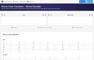 Morse Decoder screenshot 1