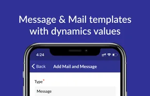Personalise Message and Email templates with mail merge
