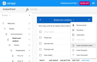 Calcapp screenshot 3