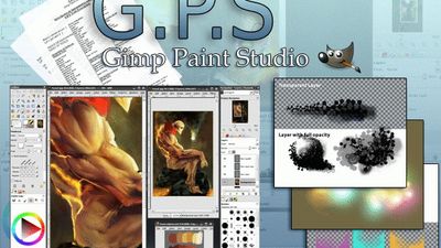 Gimp Paint Studio screenshot 1