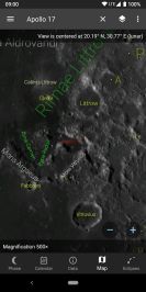 Lunescope Moon Viewer screenshot 2