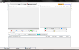 WBFS Manager screenshot 1