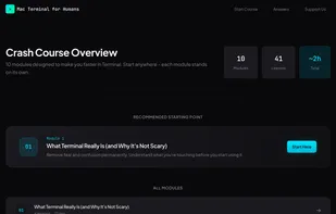 Mac Terminal for Humans screenshot 1