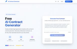 Contract Generator screenshot 1