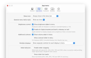 MonitorControl screenshot 2