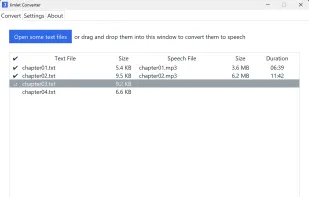 Conversion tab shows conversion in progress