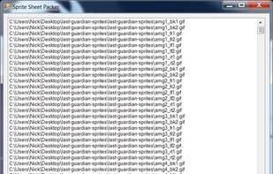 Sprite Sheet Packer screenshot 1