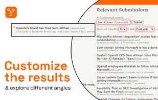 HNRelevant screenshot 1