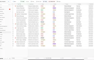 Baserow screenshot 1