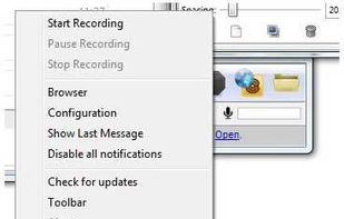 CallGraph Skype Recorder screenshot 2