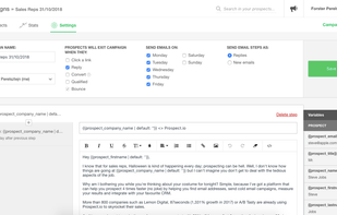 Prospect.io screenshot 2