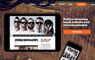 Bandzoogle screenshot 1