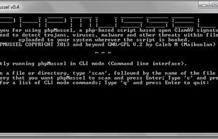 phpMussel screenshot 1