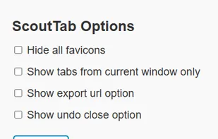 ScoutTab Productivity Browser Extension screenshot 1
