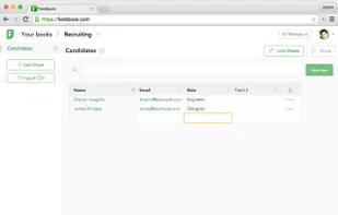 Fieldbook DB screenshot 1