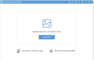 Coolmuster HEIC Converter screenshot 1