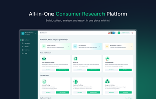Build, collect, analyze, and report data in one place with AI-powered workflows and global reach.