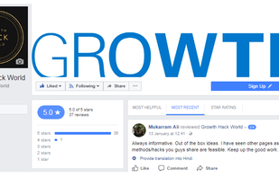 Growth Hack World screenshot 1